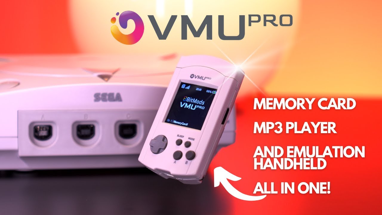 The Ultimate DREAMCAST Memory Card Does It All | The VMU Pro