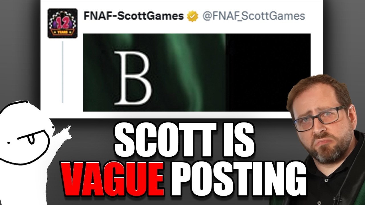 Scott Cawthon Tweets NEW FNAF Teaser