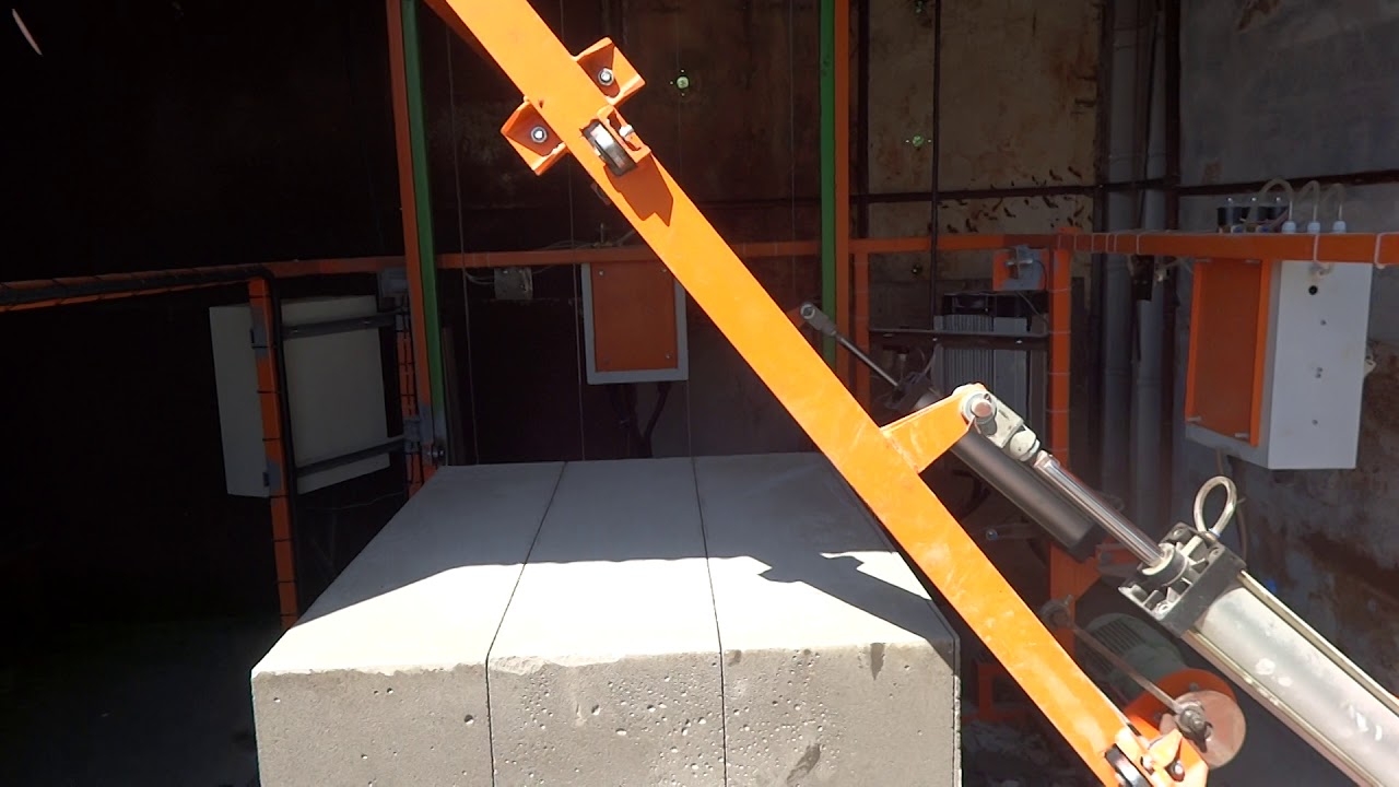 резательный станок для резки пенобетона