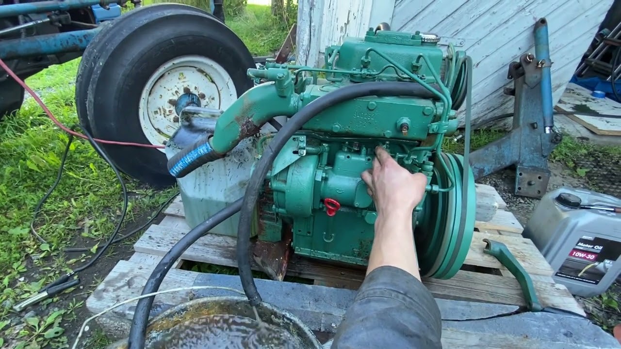 Volvo Penta MD7A first start up