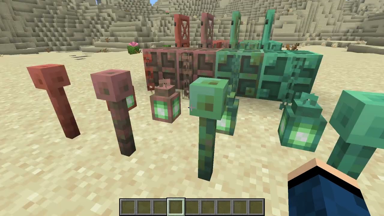 Je teste la nouvelle mise a jour Minecraft 1.21.9