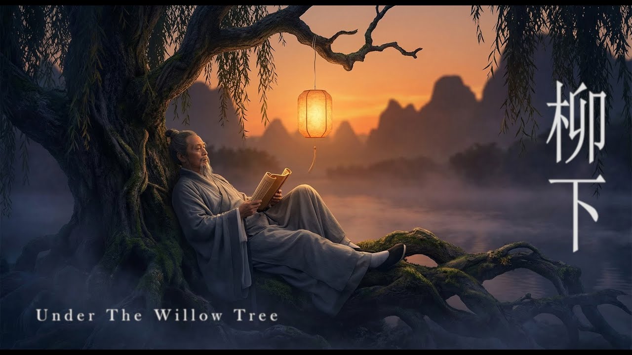 Whisperpath Ambience - Under The Willow Tree | Relaxing Chinese Style Chillout Music 🌸
