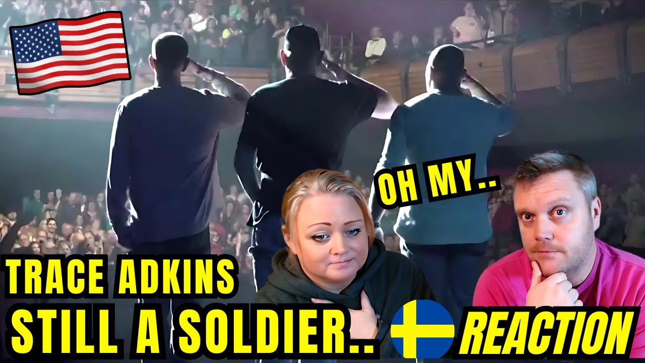 First time! Swedish couple reacts to -Trace Adkins, Still A Soldier.