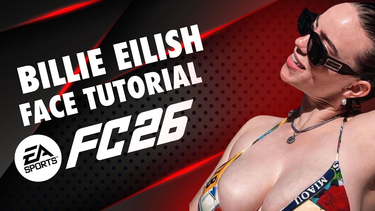 EA FC 26 | BILLIE EILISH |Pro Clubs & Career Mode Face Creation