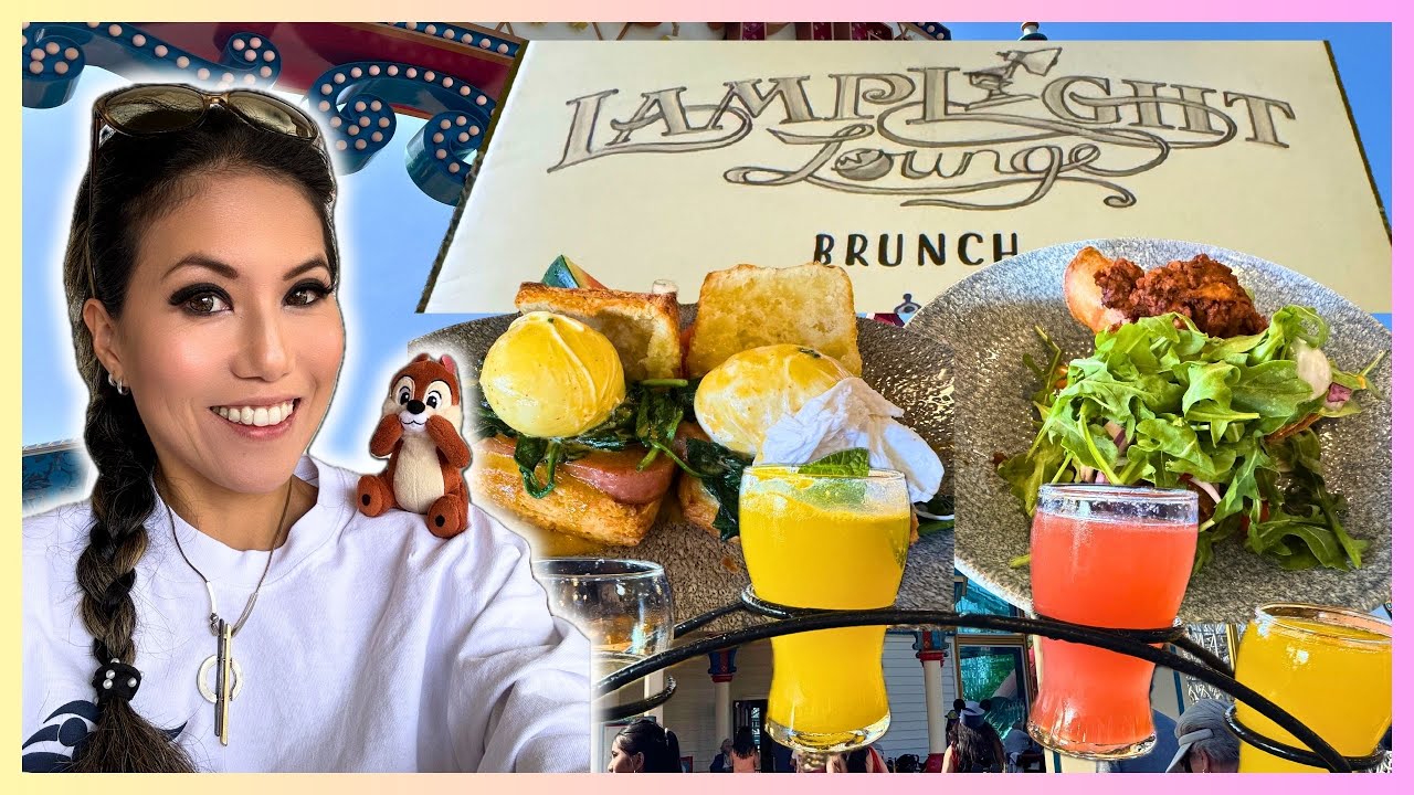 Lamplight Lounge BRUNCH in DCA | BEST Food, Pixar Magic & Bucket List Item ✅ | Disneyland 2024