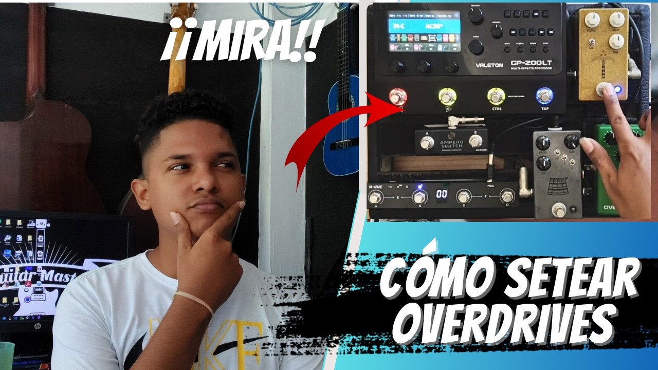 🔥 MIRA COMO ECUALIZAR OVERDRIVES 🔥 Como ecualizar pedales de overdrive