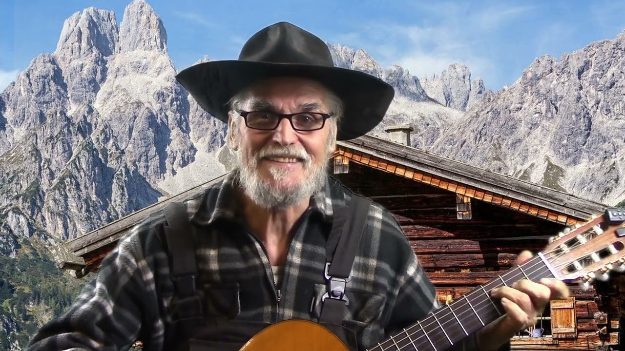 Aber heit, alpenländisches Lied, dreistimmig eingesungen