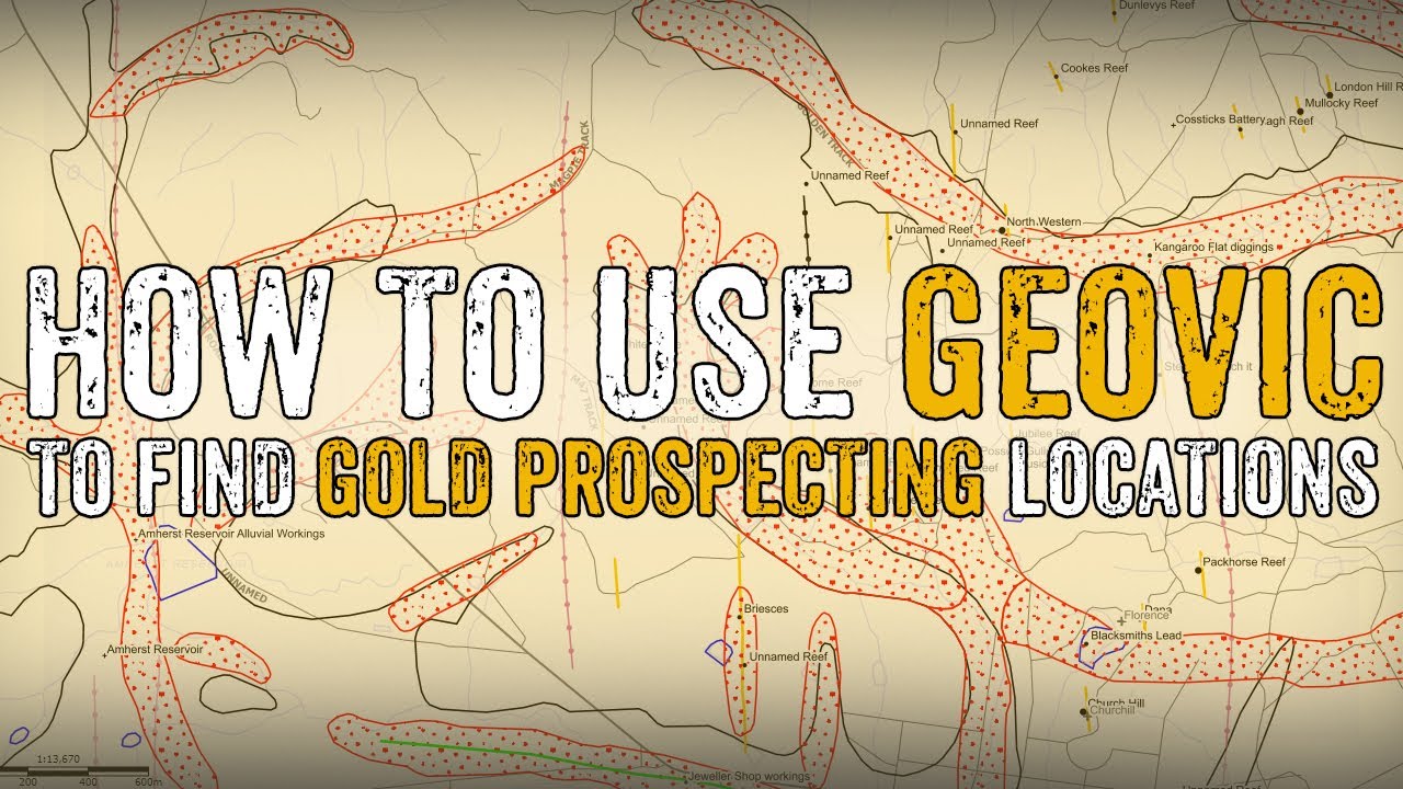 How to use GeoVic to Find Gold Prospecting Locations