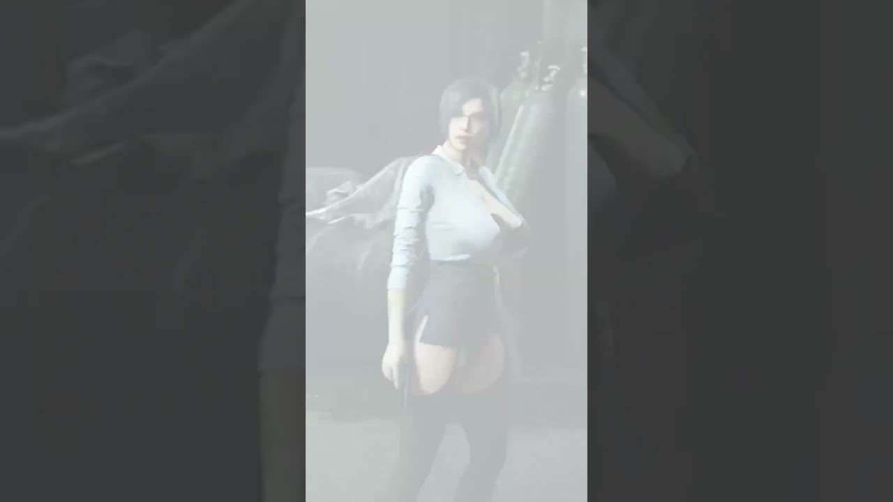 SEXY ADA-WONG RESIDENT EVIL 2 REAMKE MOD #shorts #re2remake