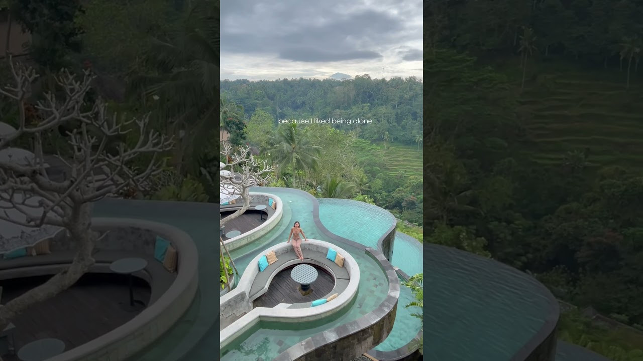 Are you an introvert or an extrovert? ✨ #travel #traveling #bali #jungle #resort #ubud