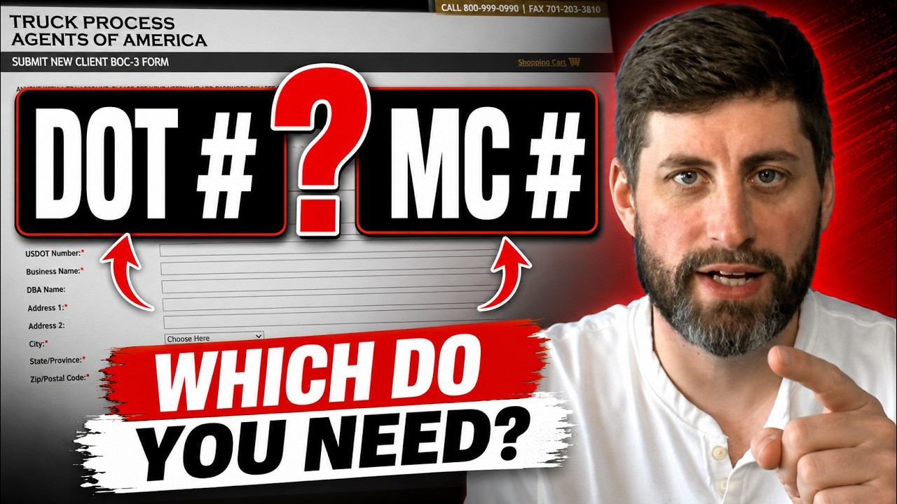 Номер DOT против номера MC: в чем разница (и нужны ли вам оба?)