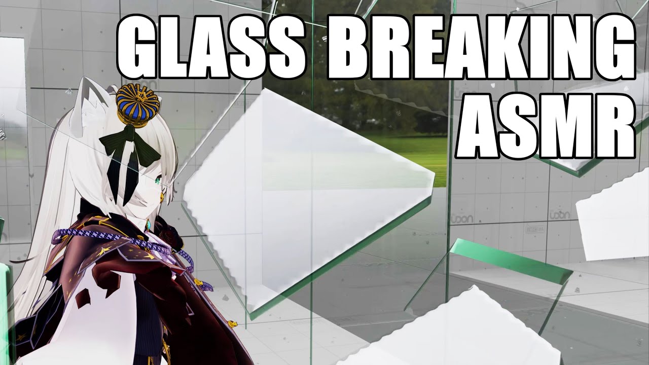【ASMR】 Satisfying glass breaking sounds 😊🍷🪞💥