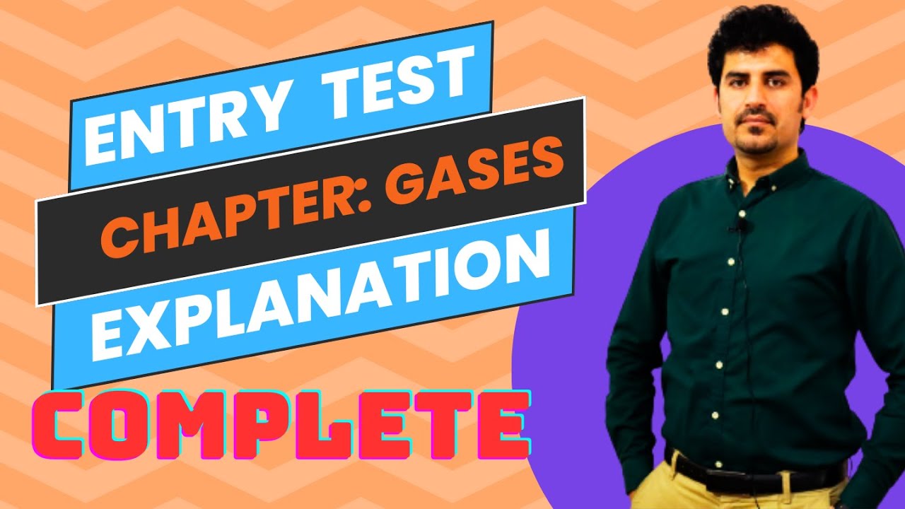 Entry Test MCQs | Gases | Competitive exam MCQs by Dur Chemist