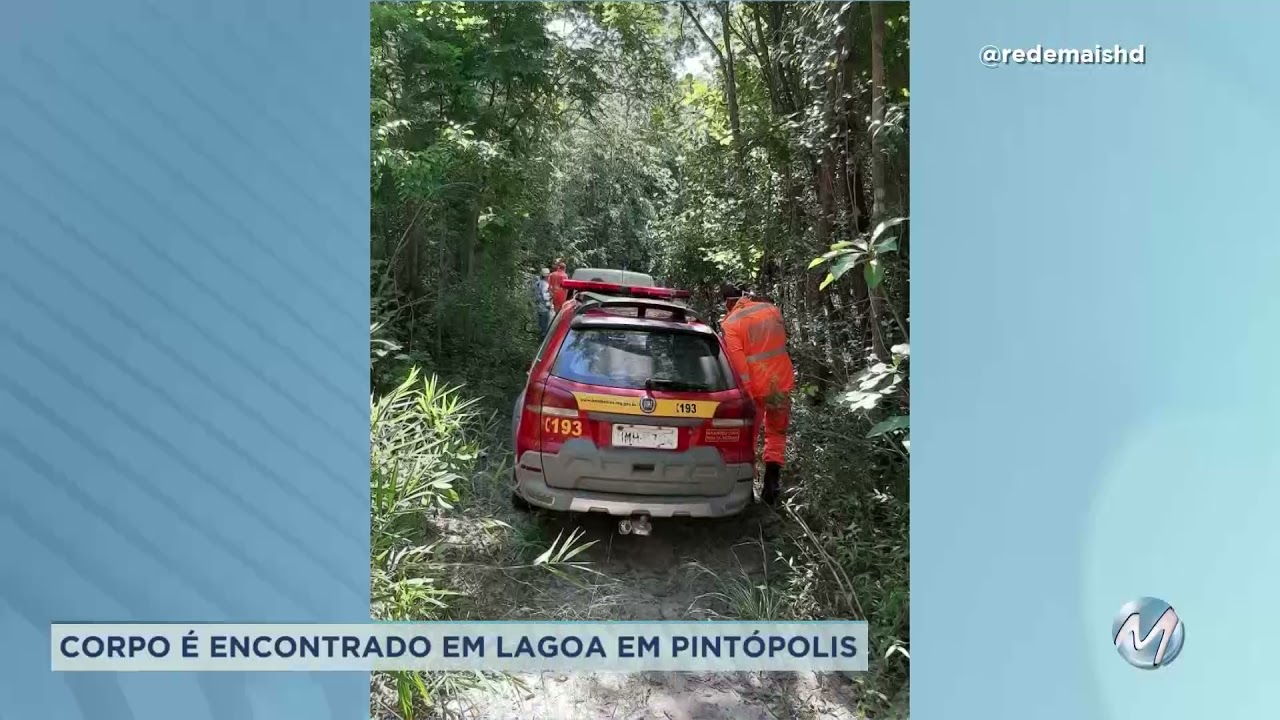 Pintópolis: corpo de homem é encontrado em lagoa