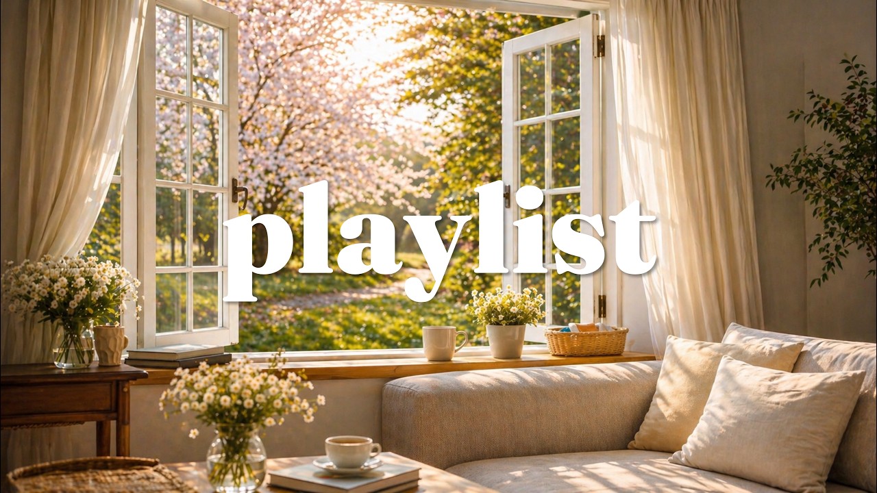 [Playlist] 틀어놓으면 사람들이 자꾸 물어보는 봄 감성 카페음악 | Spring Monday Morning Jazz