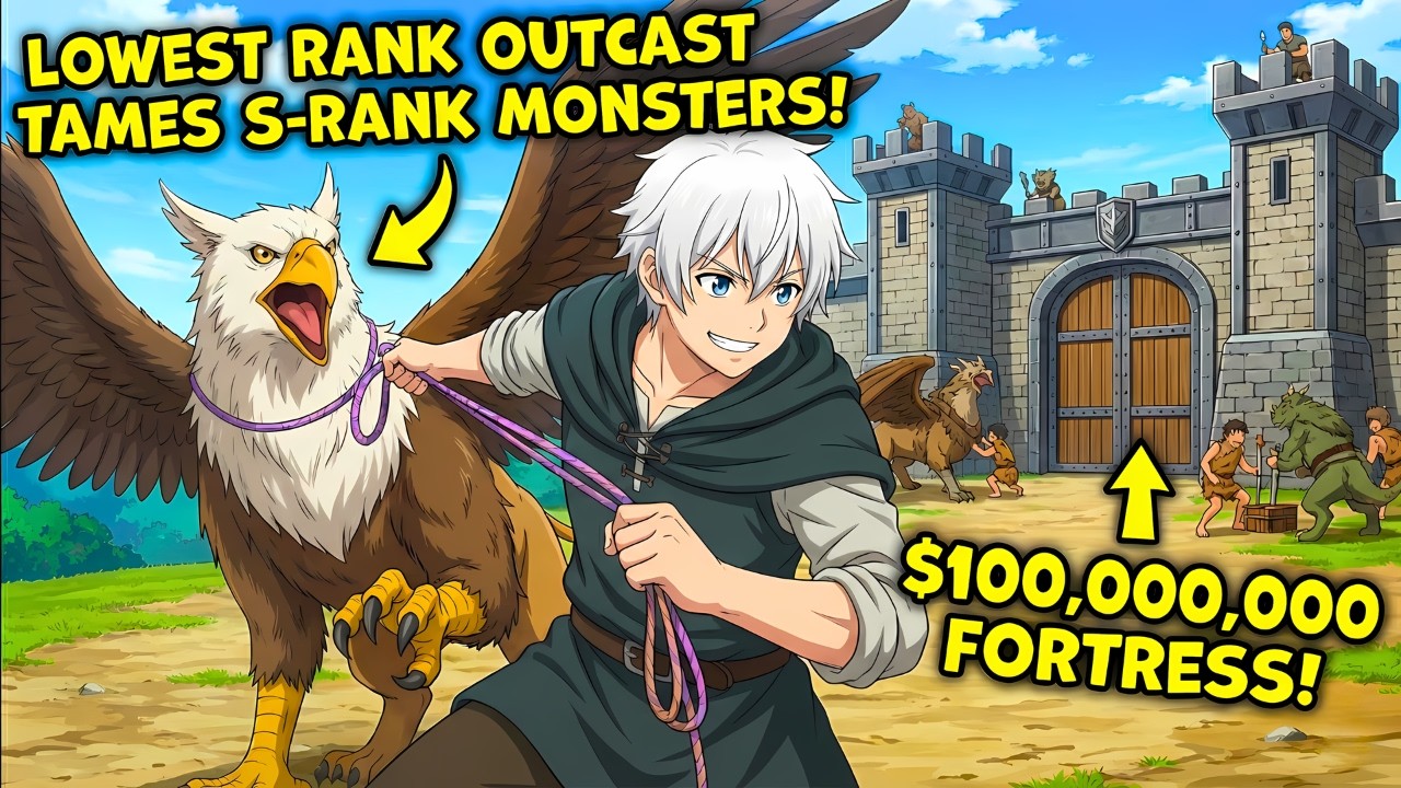 Lowest Rank Outcast Tames S-Rank Monsters & Evolves A Simple Cave Into An Unbreakable Fortress!