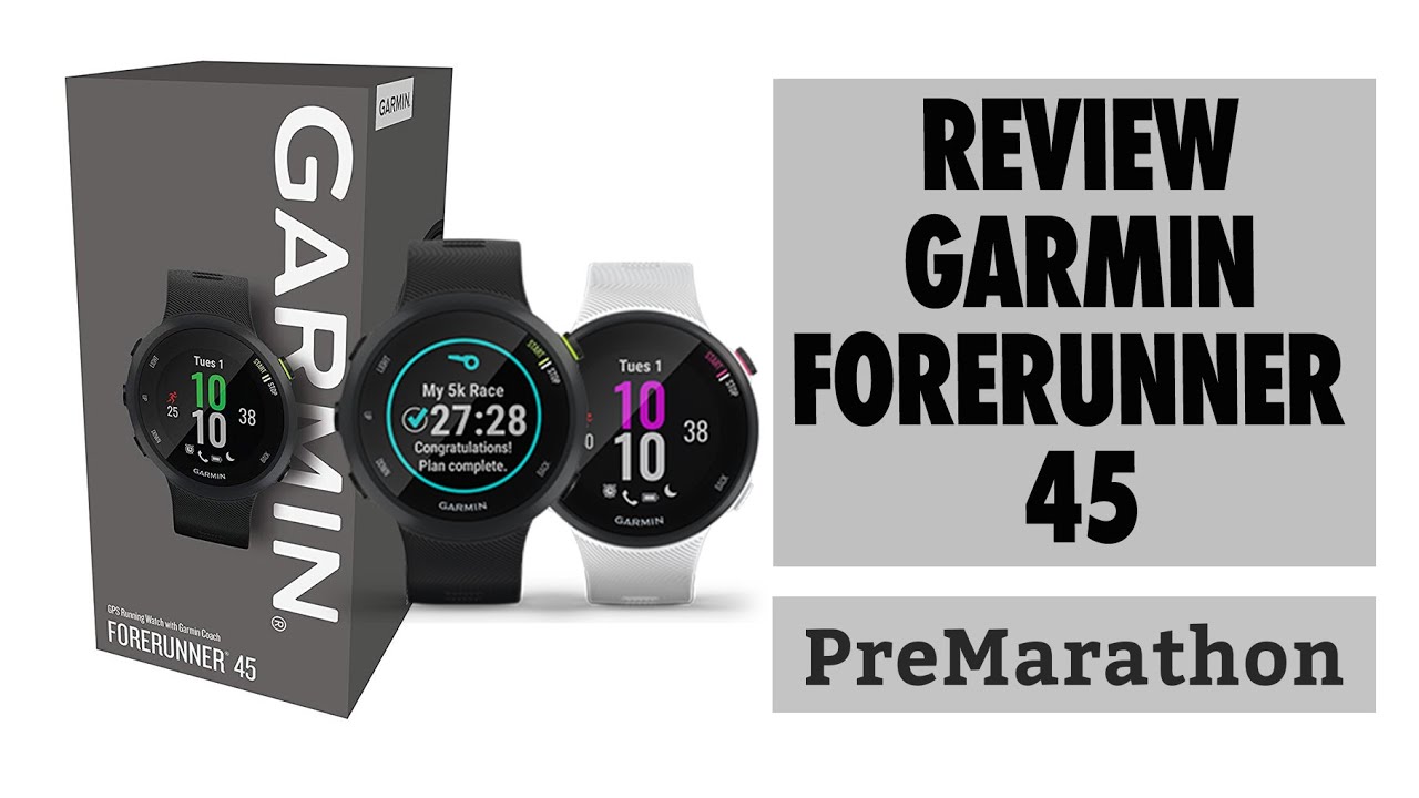 Review Garmin Forerunner 45: análisis, pruebas y opinión.