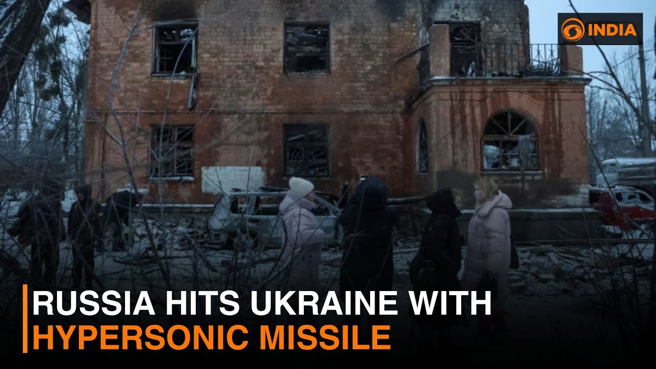 Russia hits Ukraine with Hypersonic missile & more updates | DD India Newshour | 9 PM IST
