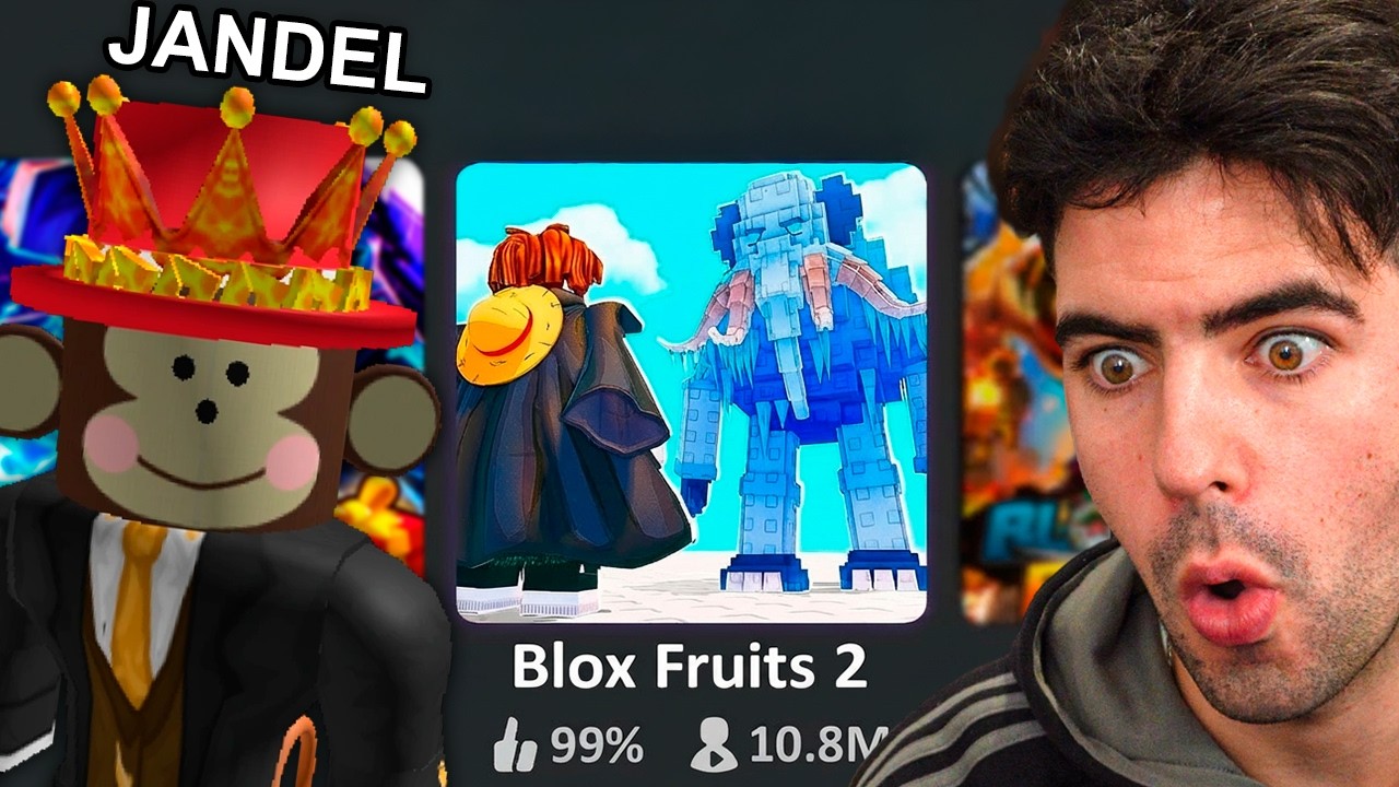 JANDEL ha CREADO un COPIA FAKE de BLOX FRUITS…