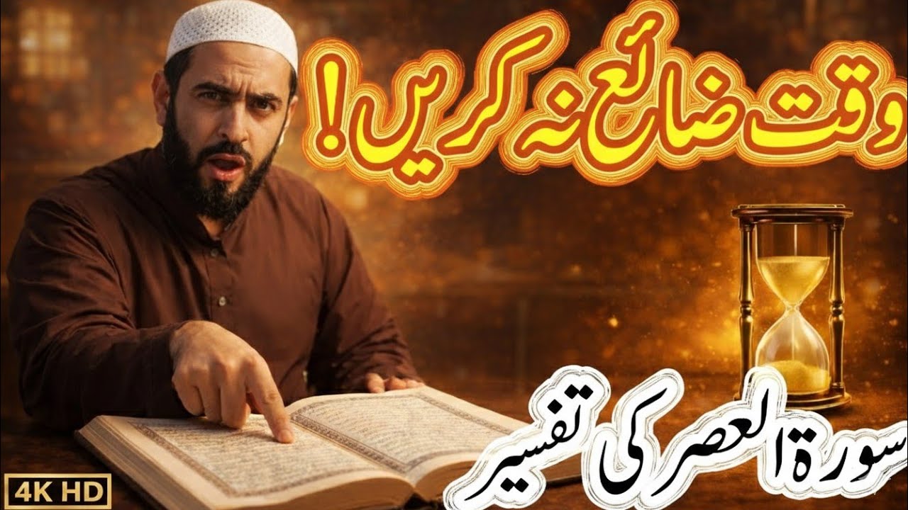 وقت کی قسم! انسان خسارے میں ہے | سورہ العصر کی مکمل تفسیر