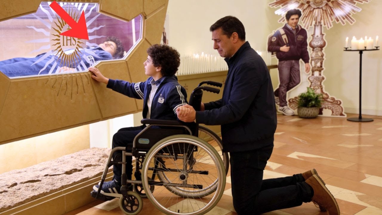 Mi hijo en silla de ruedas quería ver a Carlo Acutis — lo que dijo allí hizo llorar a todos
