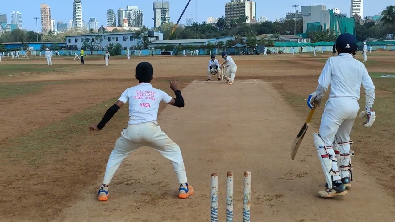 JFSC VS KN SPORTS 194/8 35.0:172/10 32.3 Azad maidan #azadmaidan #cricketnews