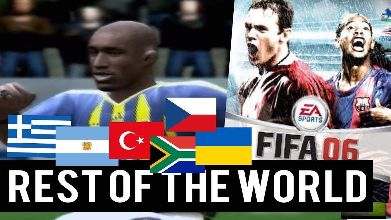 Fifa 06 (Playstation 2 Gameplay) - REST OF THE WORLD