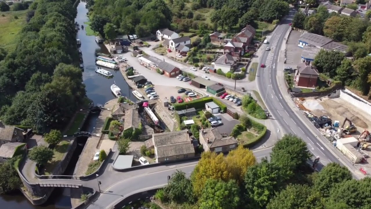 Calder at mirfield and walk back to Whitley