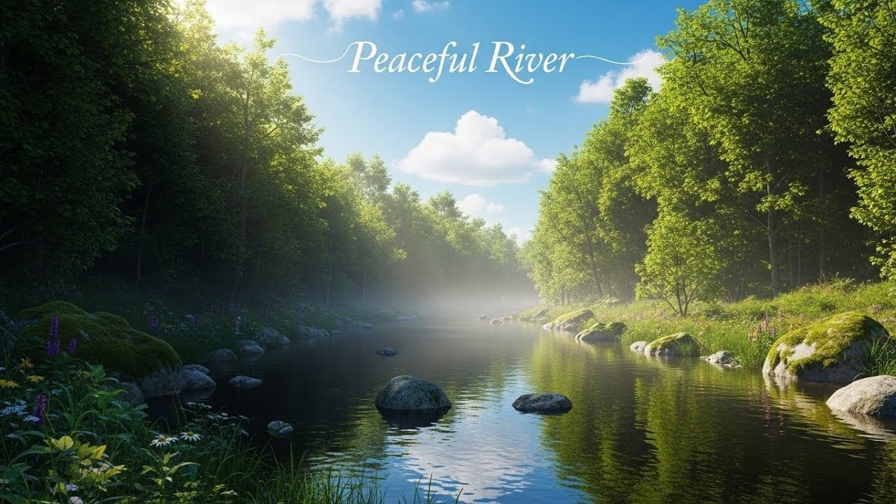 Forest River Ambience 🌿🌊 Soothing Water and Nature Sounds for Deep Sleep #2963