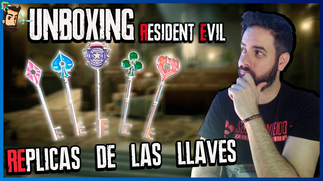 Unboxing | LAS LLAVES DE LA COMISARÍA DE LA RPD | Resident Evil