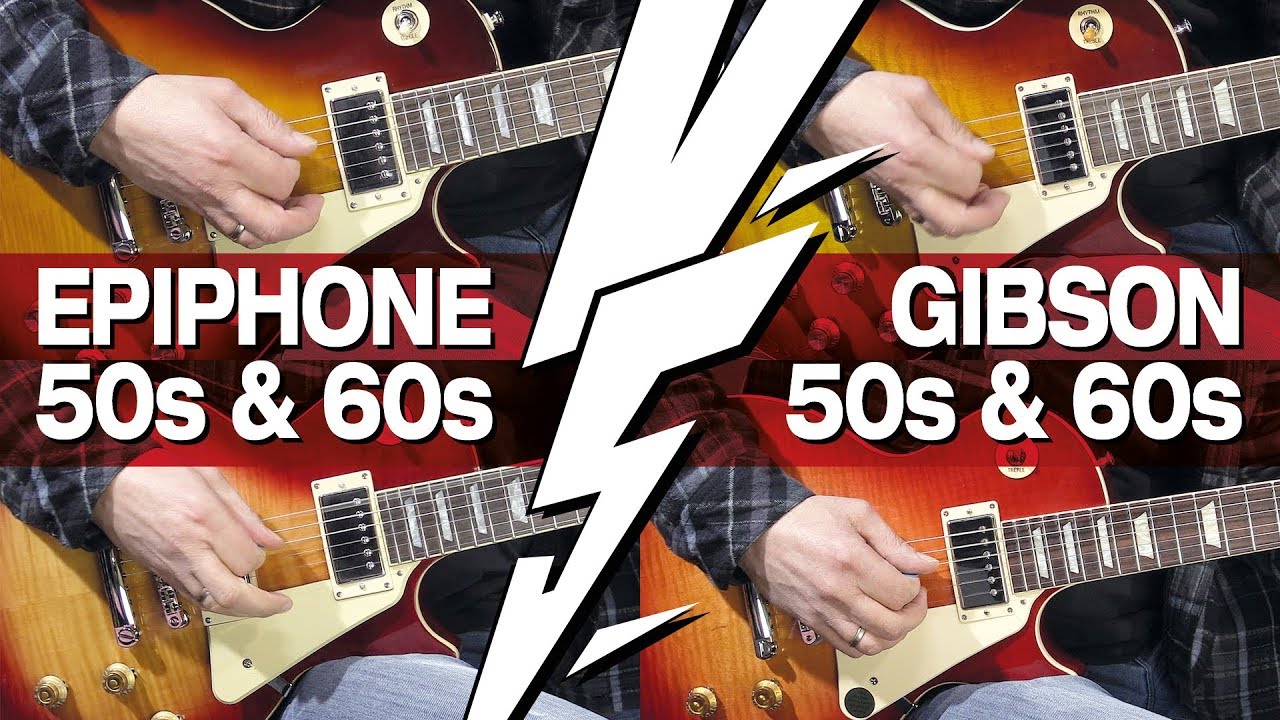EPIPHONE Les Paul vs GIBSON Les Paul