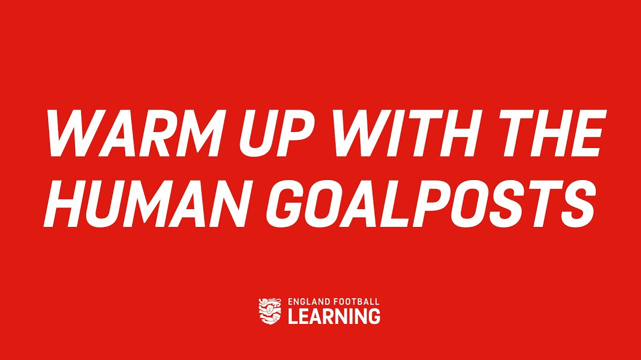 Football Warm Up Activity | Human Goalposts From Pete Sturgess