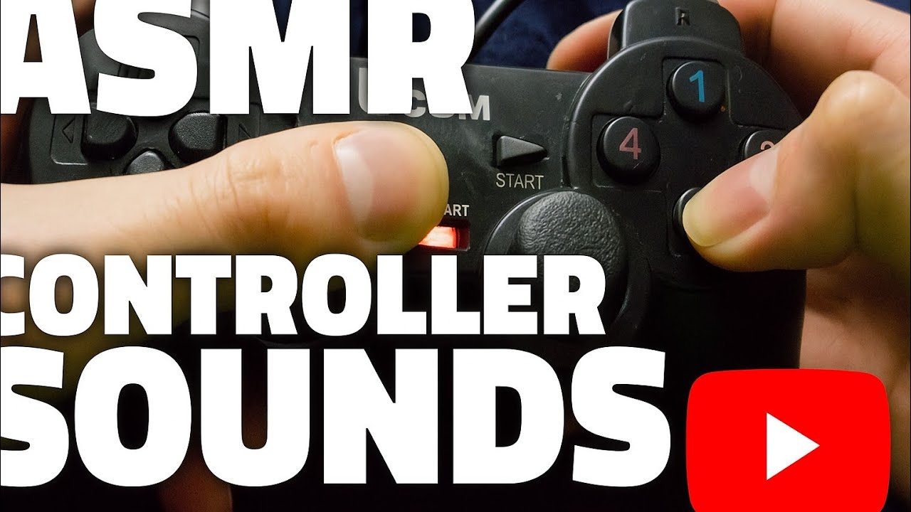 ASMR PS2 Controller Sounds Part 2 (No Talking, Button Clicking & Joystick Sounds)