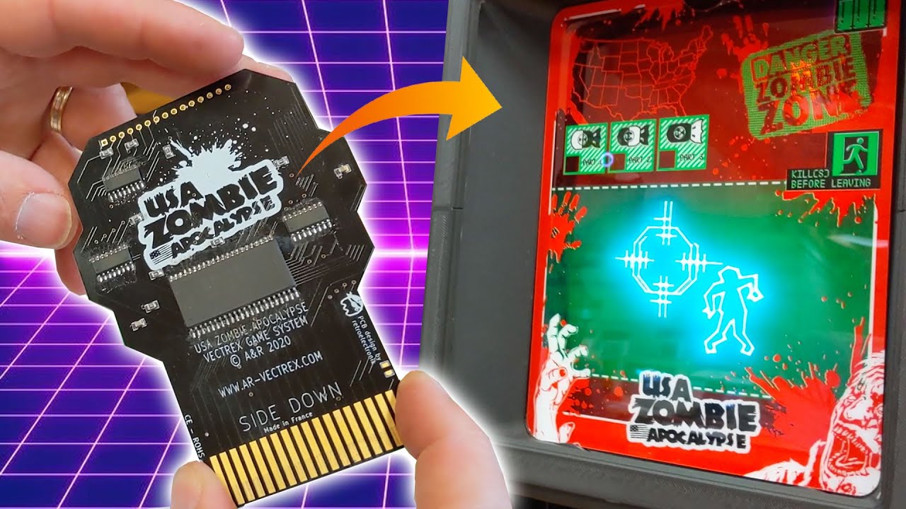 DÉCOUVREZ USA Zombie Apocalypse VECTREX ! [PGR2021]