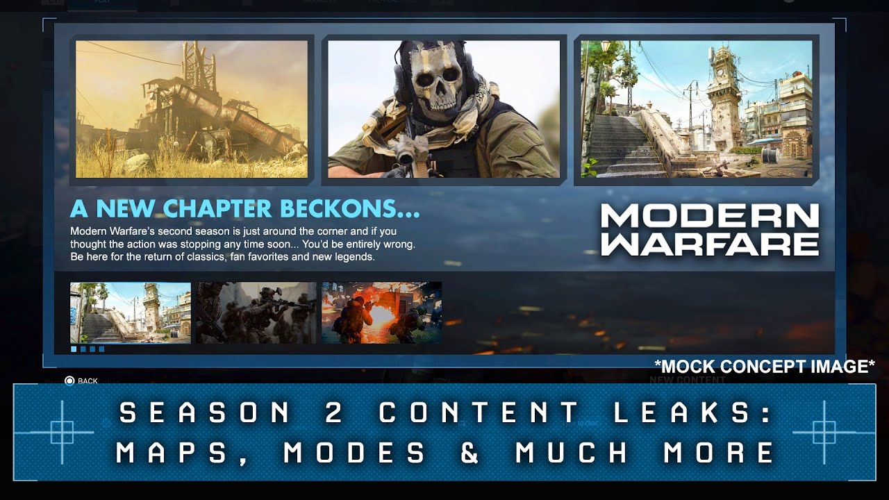 Modern Warfare: New Season 2 Leaks (New Maps, Modes, Battle Royale* & More)