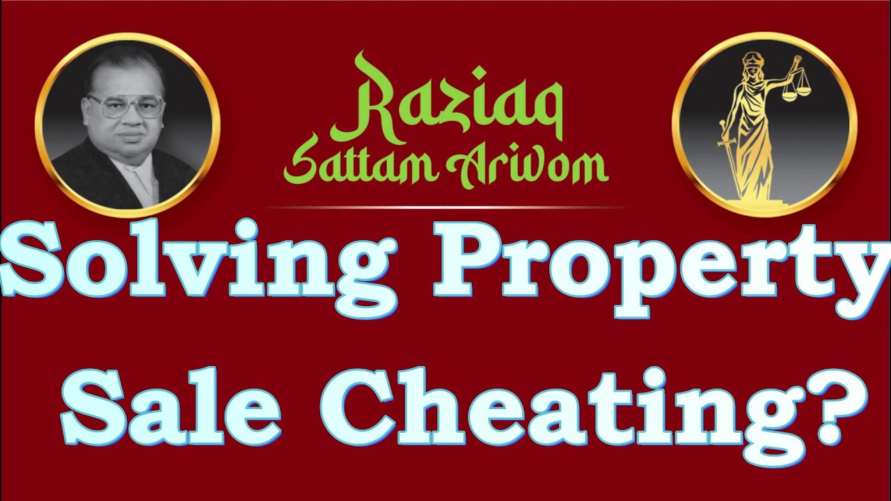 How to Solve Property Sale Cheating? Complaint & Relief?,  Raziaq Sattam Arivom tamil