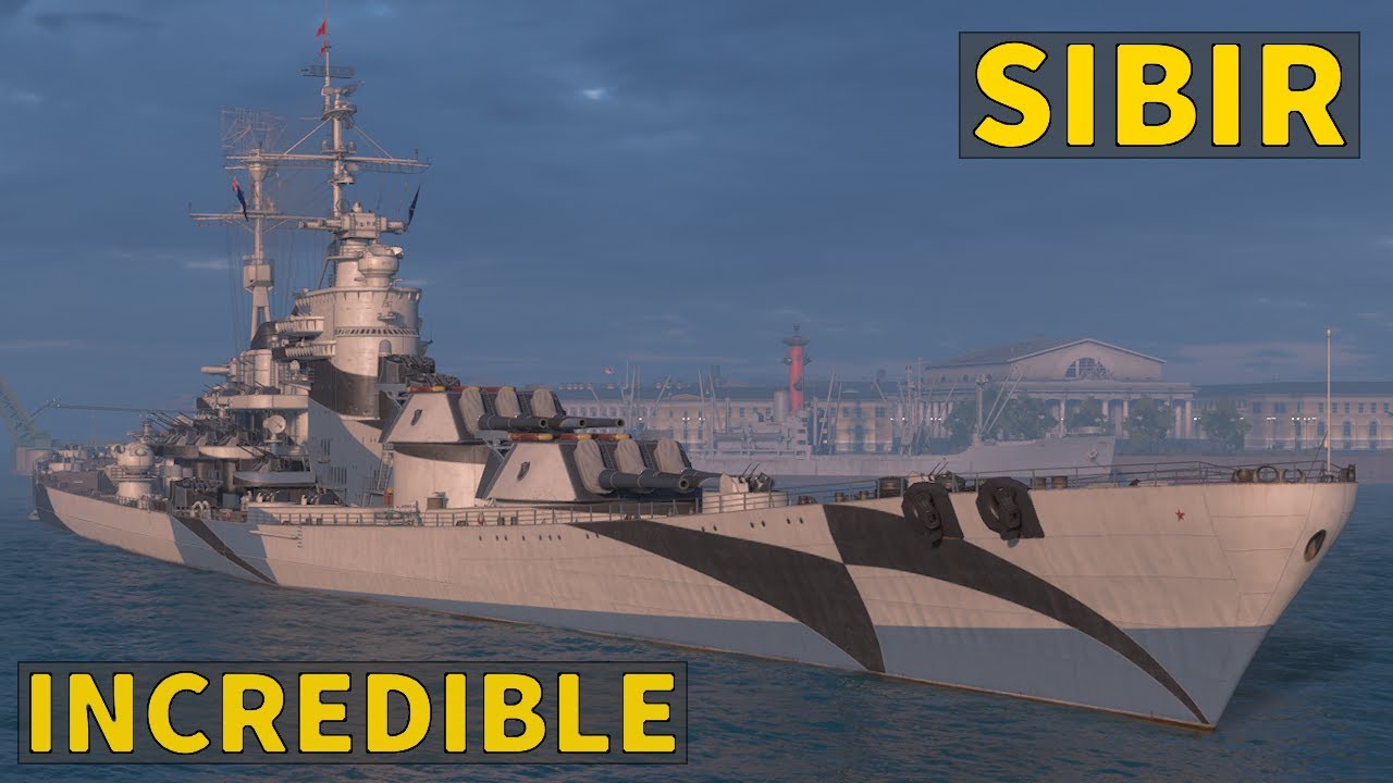 Сибирь — мой личный рекорд на этом корабле | World of Warships