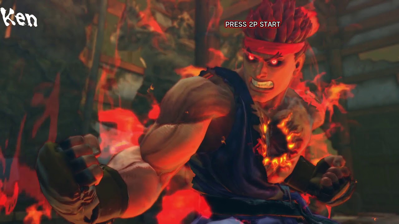 Ultra Street Fighter IV - All Boss Evil Ryu Quotes (Japanese)