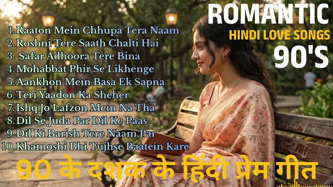 90s Hindi Love Songs ❤️ Emotional Bollywood Romance Classics