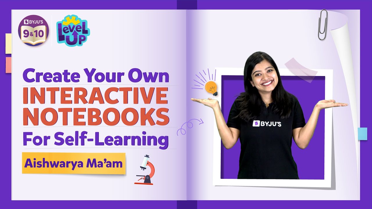 How To Create Your Own Interactive Notebook | Level Up By Making Your Notes Interactive | BYJU'S