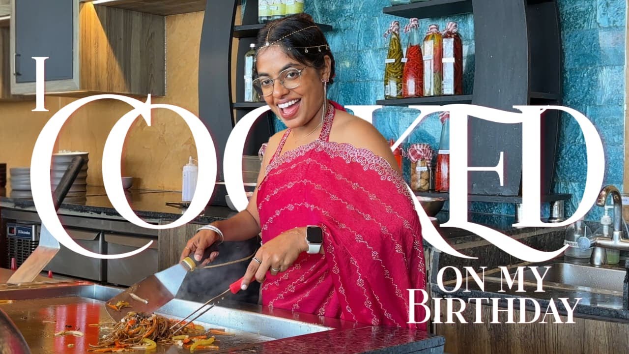 I Cooked on My Birthday at Vizag’s Only Teppanyaki Restaurant 👨‍🍳🍣 | Bheemili Novotel | Live Cooking