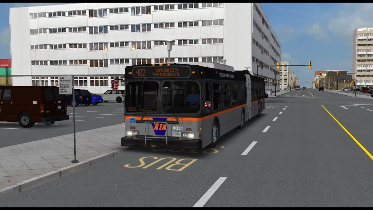 OMSI 2 - Cayuga USA - KTA Route 402 - New Flyer D60LF