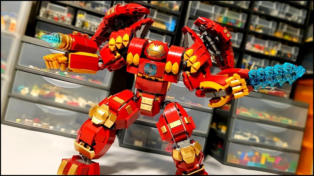 LEGO Marvel Mech Strike Ironman's armor