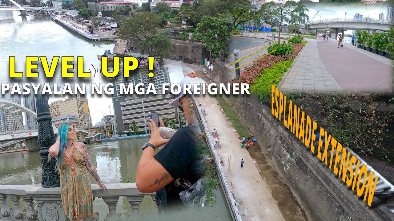 LEVEL UP NA TALAGA! DINADAYO NG MGA FOREIGNER | Boardwalk Update in Pasig River