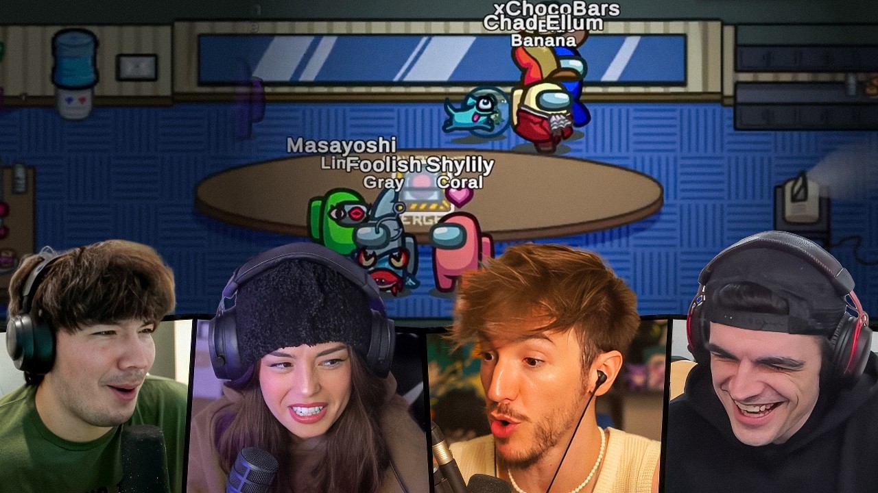 When NOBODY Believes You as the Crewmate (Among Us Multi Cam ft. Masayoshi, Valkyrae, & Friends)