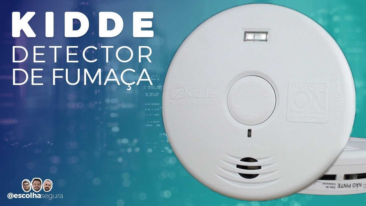 Como escolher e porque comprar um DETECTOR DE FUMAÇA! | Kidde
