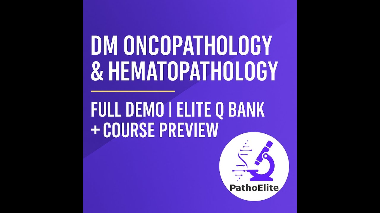 PathoElite DM Pathology Demo | Oncopath, Hematopath & Q Bank Highlights