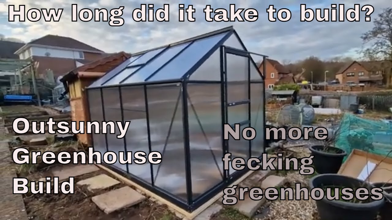 Outsunny Greenhouse Build – Watch Us Assemble It Step by Step!