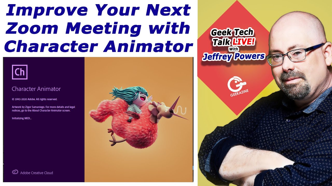Use Character Animator, NDI Tools to Enhance Zoom, Skype Teleconference