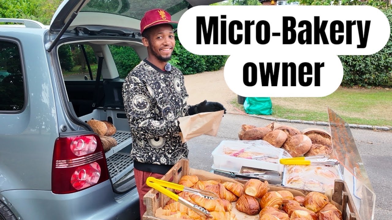 Day in the life of a Micro bakery owner, ( serving hour outside) Leo The Baker